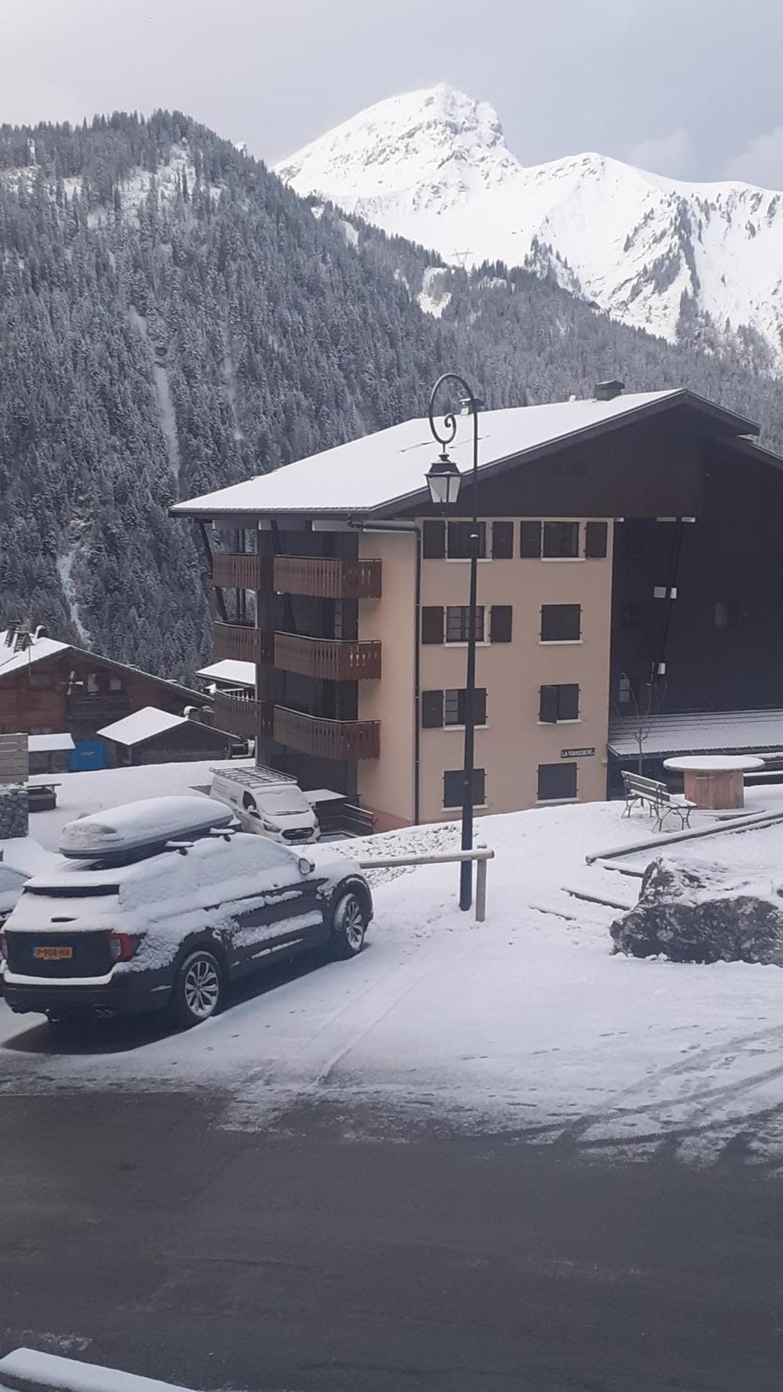 Studio Cabine Châtel Exterior foto